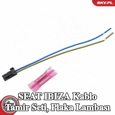 ESEN SKV Kablo Tamir Seti, plaka lambası — SEAT Ibiza