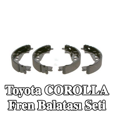 BOSCH Fren Balatası Seti — 2000 Toyota Corolla