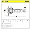 RIDEX Sol arka aks tahrik mili, 840mm — Mercedes-Benz Sprinter (6)