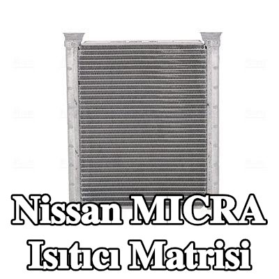 NISSENS Isıtıcı matrisi — Nissan Micra