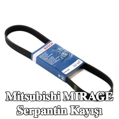 BOSCH Serpantin kayışı 906mm, Number of ribs: 6 — 2012 Mitsubishi Mirage