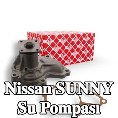 FEBI BILSTEIN Saplamalı su pompası, contalı/sızdırmaz — Nissan Sunny