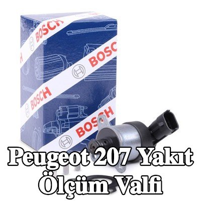 BOSCH Yakıt ölçüm valfi Yüksek Basınçlı Pompa (düşük basınç tarafı), sabitleme/montaj malzemesi ile — Peugeot 207