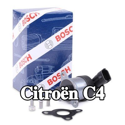 BOSCH صمام قياس الوقود مضخة الضغط العالي (جانب الضغط المنخفض), مع مواد تثبيت/تركيب — 2012 Citroën C4