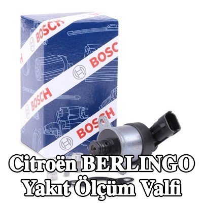 BOSCH Yakıt ölçüm valfi Yüksek Basınçlı Pompa (düşük basınç tarafı), sabitleme/montaj malzemesi ile — 2012 Citroën Berlingo