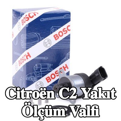 BOSCH Yakıt ölçüm valfi Yüksek Basınçlı Pompa (düşük basınç tarafı), sabitleme/montaj malzemesi ile — Citroën C2