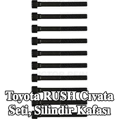 REINZ Cıvata Kiti, silindir kafası M9, 85mm — Toyota Rush