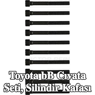 REINZ Cıvata Kiti, silindir kafası M9, 85mm — Toyota bB
