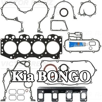 REINZ مجموعة حشيات كاملة, محرك مع مانع تسرب العمود المرفقي, مع أختام ساق الصمام — 1997 Kia Bongo