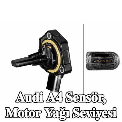 HELLA Sensör, conta/sızdırmazlık elemanlı motor yağı seviyesi — 2005 Audi A4