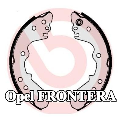 BREMBO مجموعة أحذية الفرامل — 1997 Opel Frontera