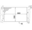 MAHLE Motor radyatörü — 2002 Toyota Corolla (1)