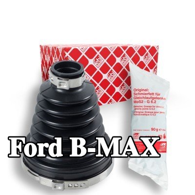 FEBI BILSTEIN طقم غطاء مفصل CV, عمود الإدارة المحور الأمامي, البلاستيك الحراري — Ford B-max
