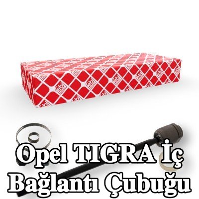 FEBI BILSTEIN İç bağlantı çubuğu Ön Aks Sol, Ön Aks Sağ, 317mm, karşı somunlu, kelepçeli — Opel Tigra