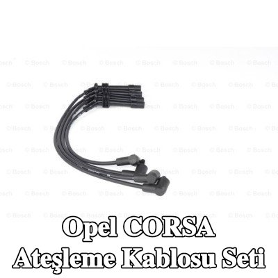 BOSCH Ateşleme kablosu seti — Opel Corsa