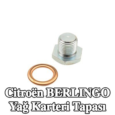 FAST Yağ karteri tapası M14x1, 25, conta halkası ile — 2000 Citroën Berlingo