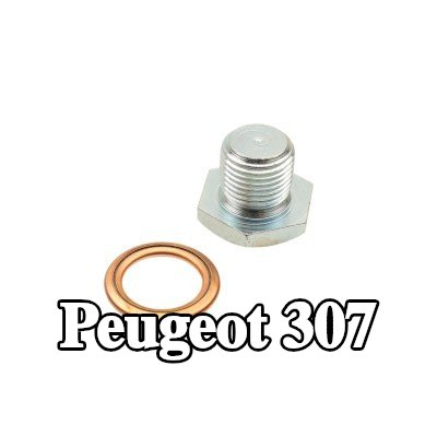 FAST سدادة حوض الزيت M14x1, 25, مع حلقة مانعة للتسرب — 2003 Peugeot 307