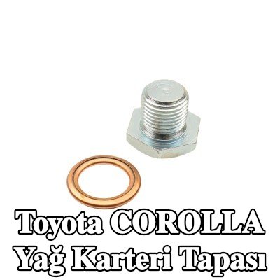 FAST Yağ karteri tapası M14x1, 25, conta halkası ile — Toyota Corolla