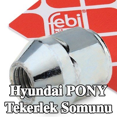 FEBI BILSTEIN Tekerlek Somunu 21 — Hyundai Pony