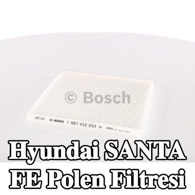 BOSCH Polen filtresi Partikül Filtresi — 2012 Hyundai Santa Fe