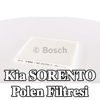 BOSCH Polen filtresi Partikül Filtresi — 2012 Kia Sorento