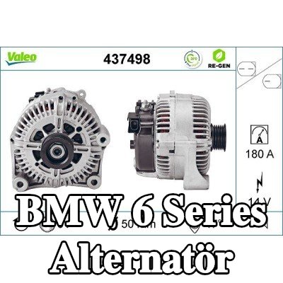 VALEO Alternatör YENİDEN ÜRETİLMİŞ PREMIUM, 180A — 2003 BMW 6 Series