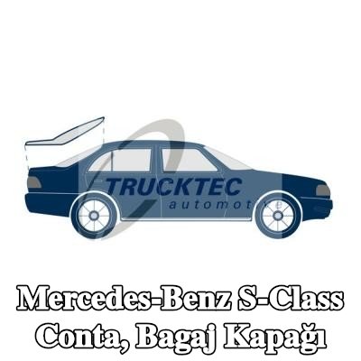 TRUCKTEC AUTOMOTIVE Conta, bagaj kapağı — Mercedes-Benz S-Class