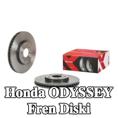BREMBO Fren diski Xtra, Outer Diameter: 300mm, delikli/havalandırmalı, Kaplamalı, cıvata/vida ile — 2004 Honda Odyssey