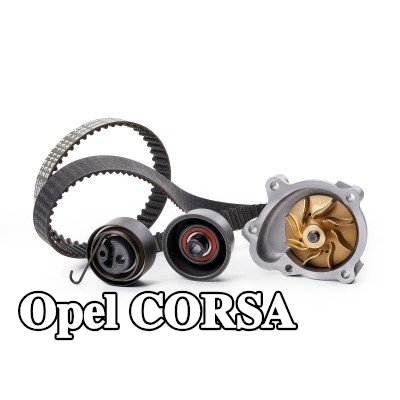 FEBI BILSTEIN مجموعة مضخة المياه وحزام التوقيت عدد الأسنان: 131, Width: 25mm, مع مضخة مياه — 2012 Opel Corsa