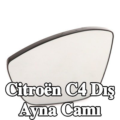 TYC Sol yan ayna camı — Citroën C4