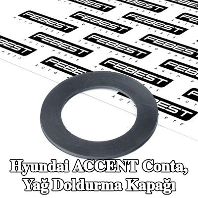 FEBEST Conta, yağ doldurma kapağı — Hyundai Accent