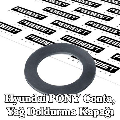FEBEST Conta, yağ doldurma kapağı — Hyundai Pony