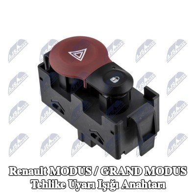 NTY Tehlike uyarı ışığı anahtarı — Renault Modus / Grand Modus