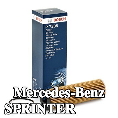 BOSCH فلتر الزيت مع حشية/مانع تسرب — Mercedes-Benz Sprinter