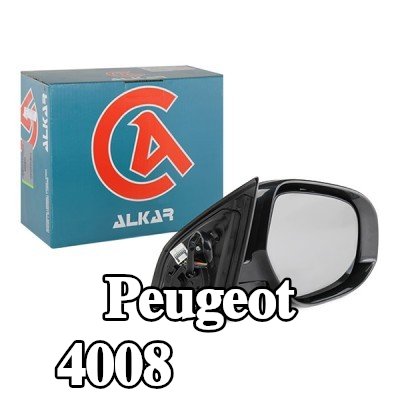 ALKAR مرآة جانبية يمنى, كهربائي — Peugeot 4008