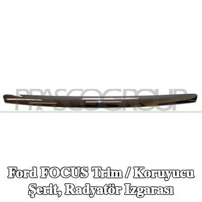 PRASCO Trim / Koruyucu Şerit, radyatör ızgarası — Ford Focus