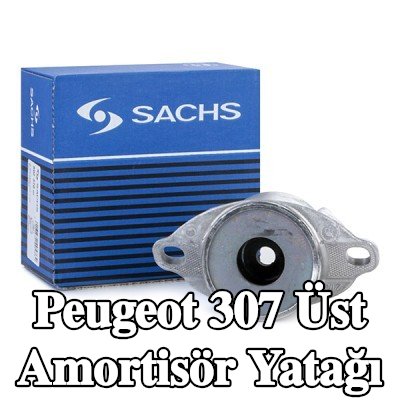 SACHS Üst amortisör yatağı Arka Aks Sol, Arka Aks Sağ — 2002 Peugeot 307