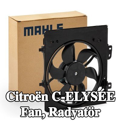 MAHLE Fan, radyatör 330mm, radyatör fan kapağı — Citroën C-elysée