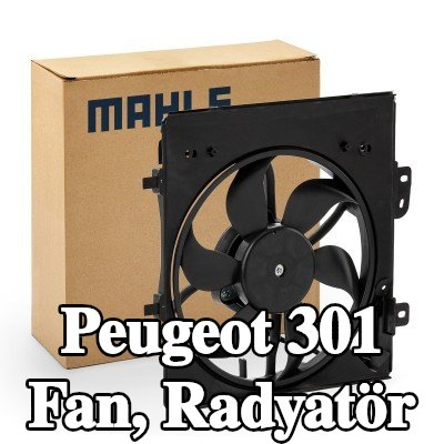 MAHLE Fan, radyatör 330mm, radyatör fan kapağı — Peugeot 301