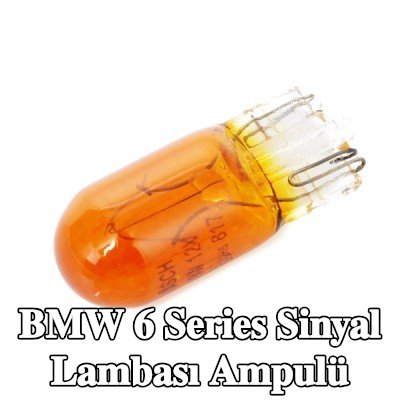 BOSCH Sinyal ampulü yan montaj, WY5W, 12V — 2003 BMW 6 Series