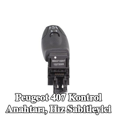 METZGER Kontrol Anahtarı, hız sabitleyici — Peugeot 407