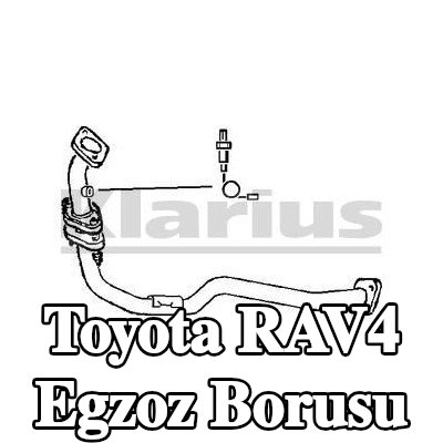 VEGAZ Egzoz Borusu — 1997 Toyota Rav4