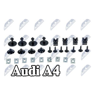 NTY مجموعة مشابك التثبيت، الهيكل — 2000 Audi A4