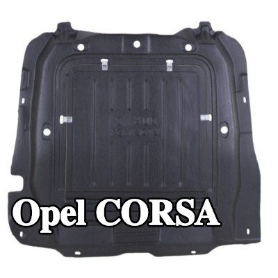 FLORIMEX مادة عازلة للصوت, الجزء السفلي من حجرة المحرك — 2000 Opel Corsa