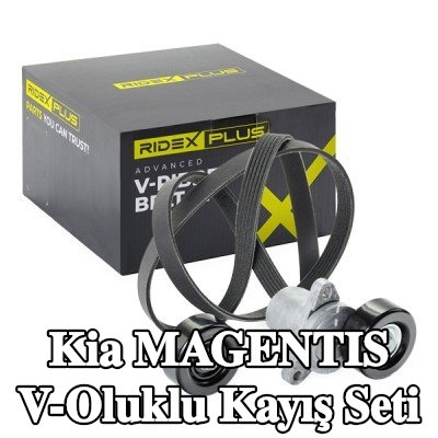 RIDEX PLUS V-Oluklu Kayış Seti — Kia Magentis