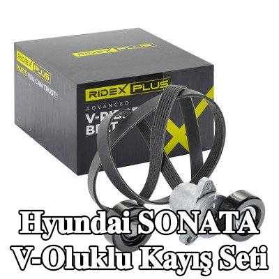 RIDEX PLUS V-Oluklu Kayış Seti — 2010 Hyundai Sonata