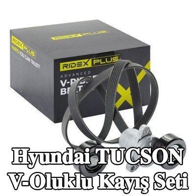 RIDEX PLUS V-Oluklu Kayış Seti — 2004 Hyundai Tucson