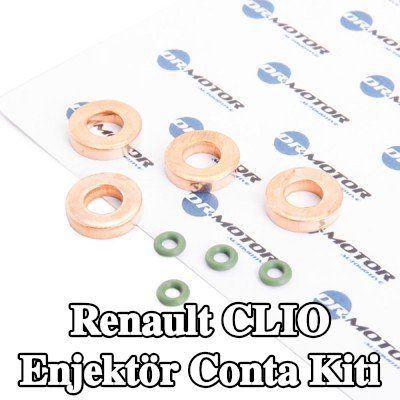 DR.MOTOR AUTOMOTIVE Enjektör conta kiti — Renault Clio