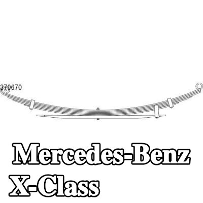 CS Germany نوابض صفائحية — Mercedes-Benz X-Class