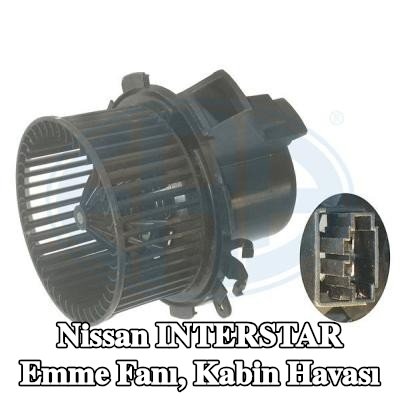 ERA Emme Fanı, kabin havası — Nissan Interstar